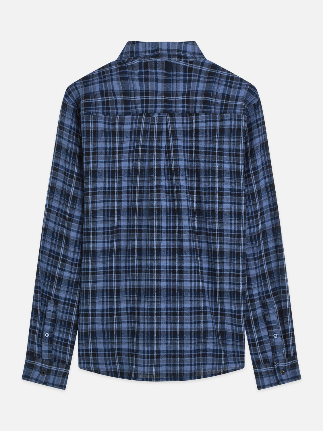 Chemise décontractée à carreaux en flanelle légère