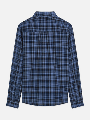 Lightweight Flannel Check Relaxedfit Shirt