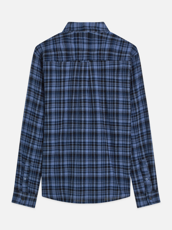 Lightweight Flannel Check Relaxedfit Shirt