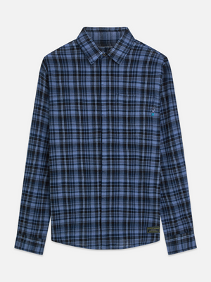 Lightweight Flannel Check Relaxedfit Shirt