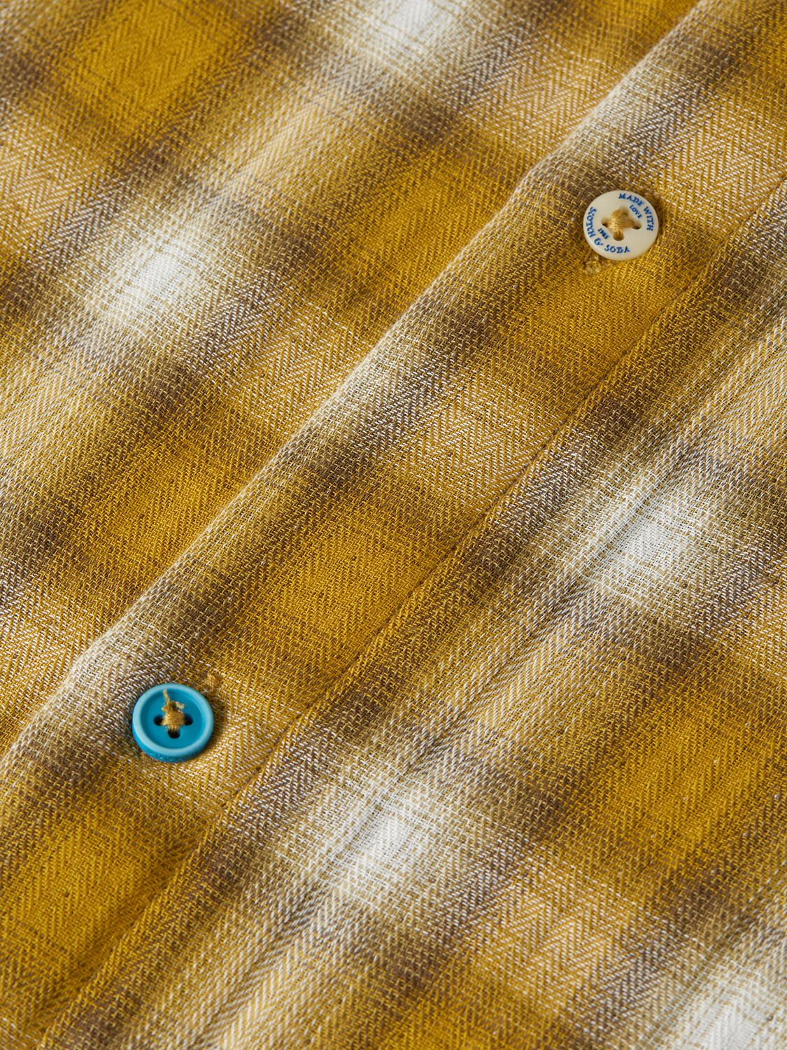 Double Cloth Check Relaxedfit Shirt