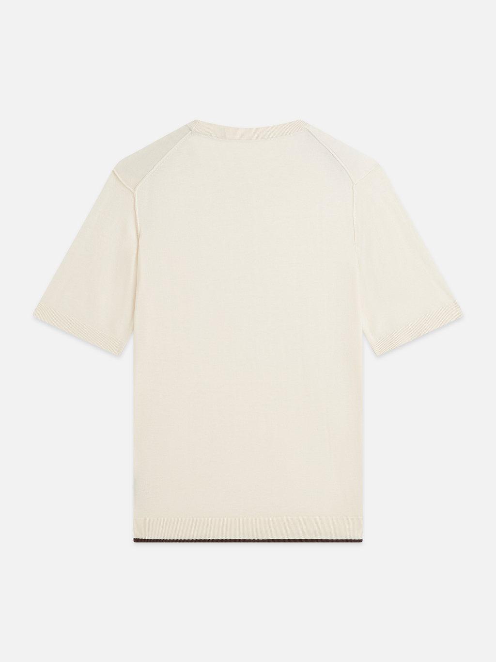 Strick-T-Shirt in lässiger Passform