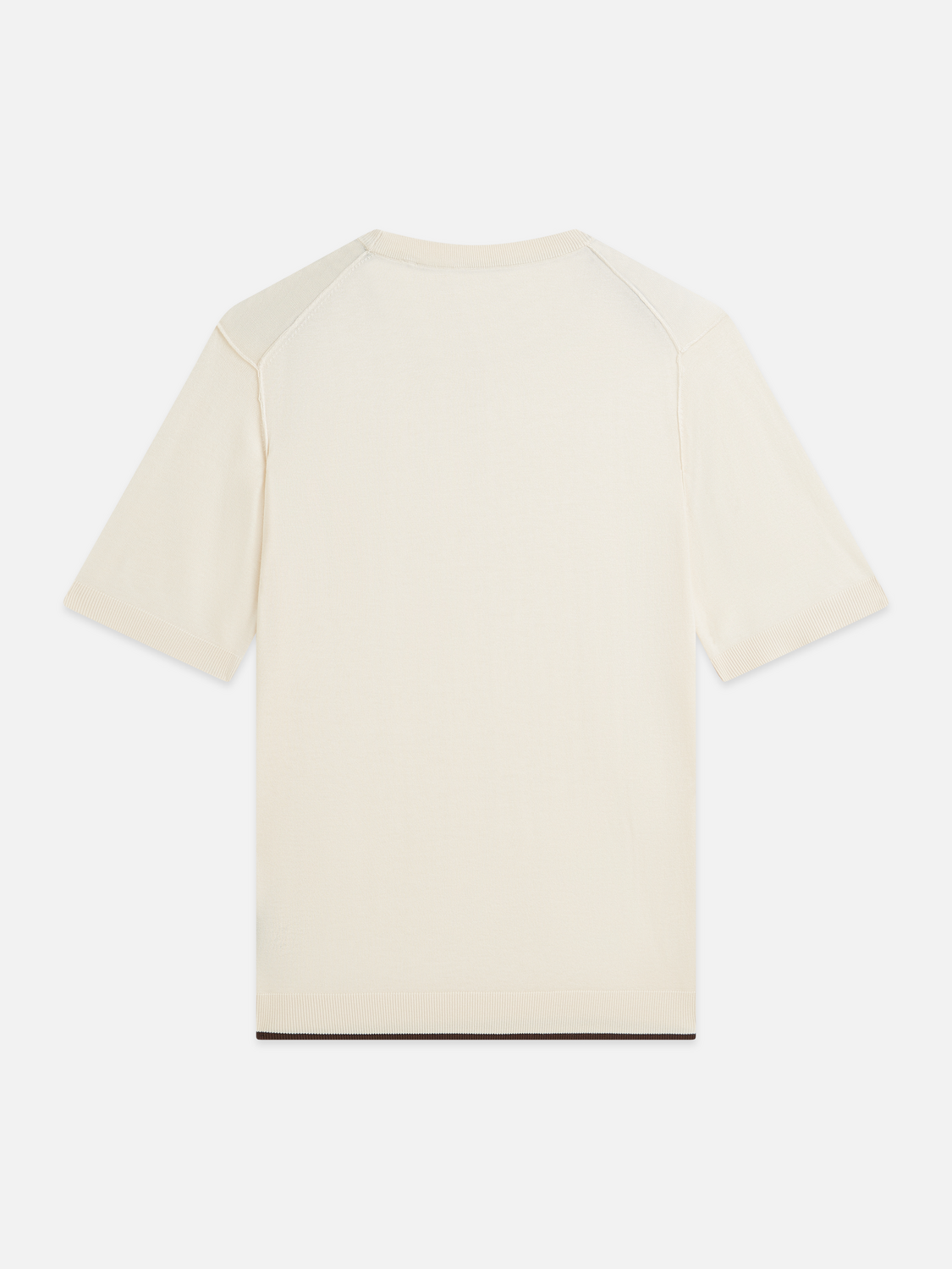 Strick-T-Shirt in lässiger Passform