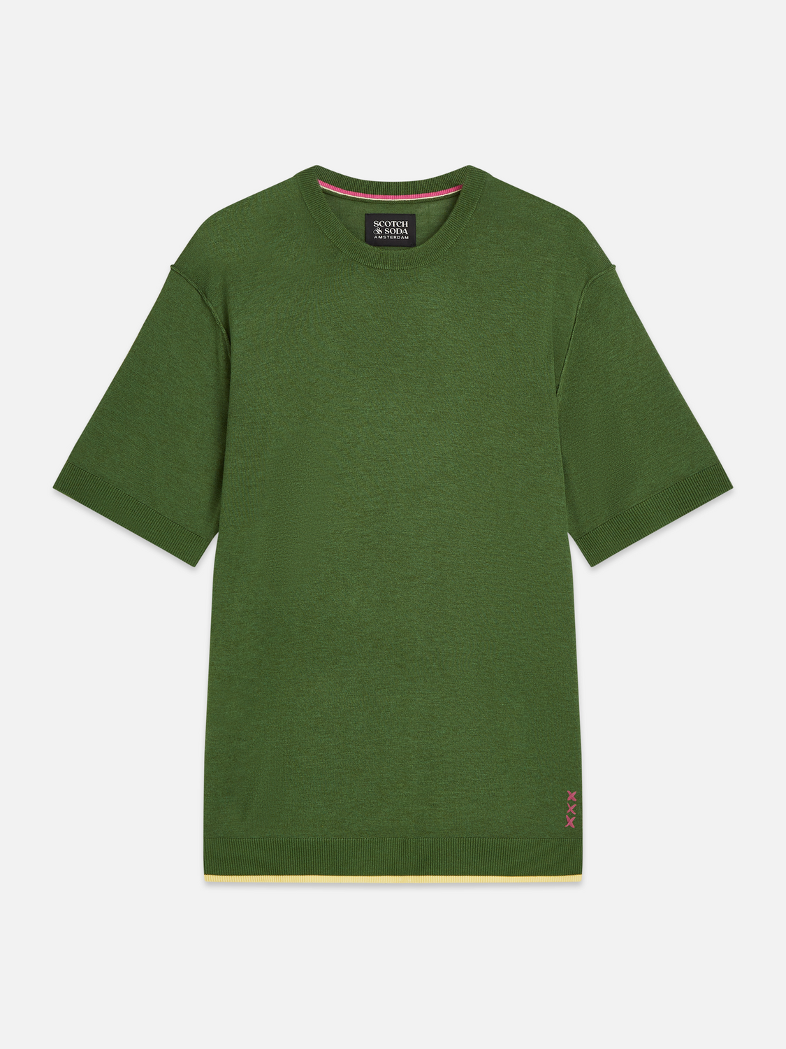 Knitted Relaxed-Fit T-Shirt