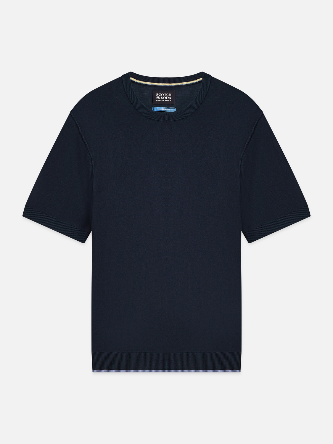 Knitted Relaxed-Fit T-Shirt