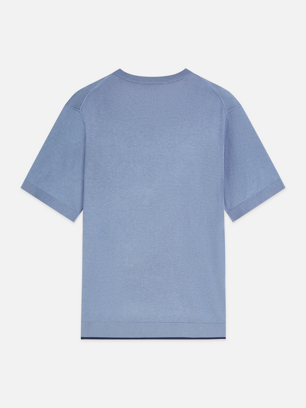 Knitted Relaxed-Fit T-Shirt
