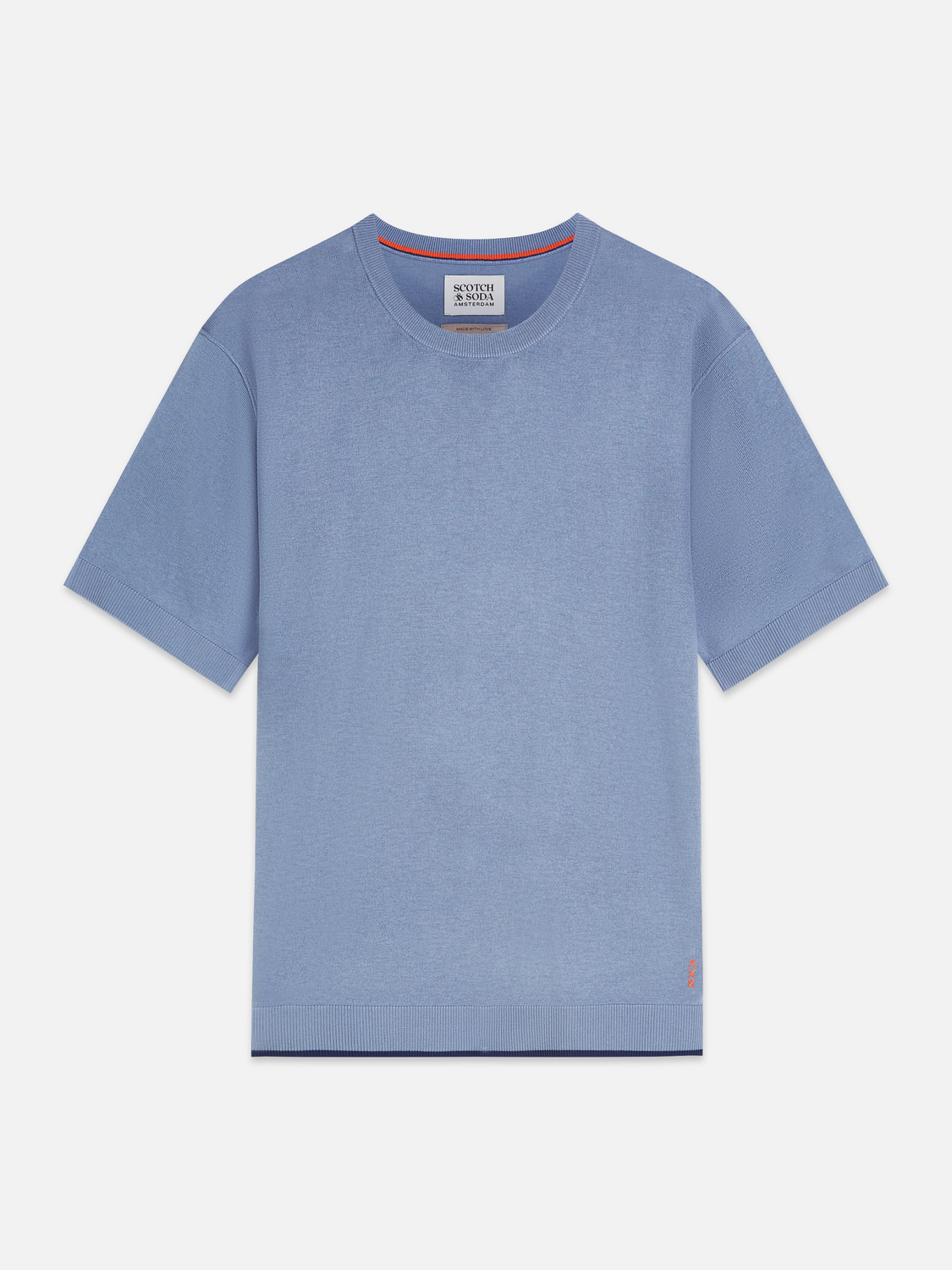 Knitted Relaxed-Fit T-Shirt
