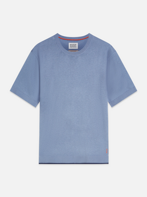 Knitted Relaxed-Fit T-Shirt