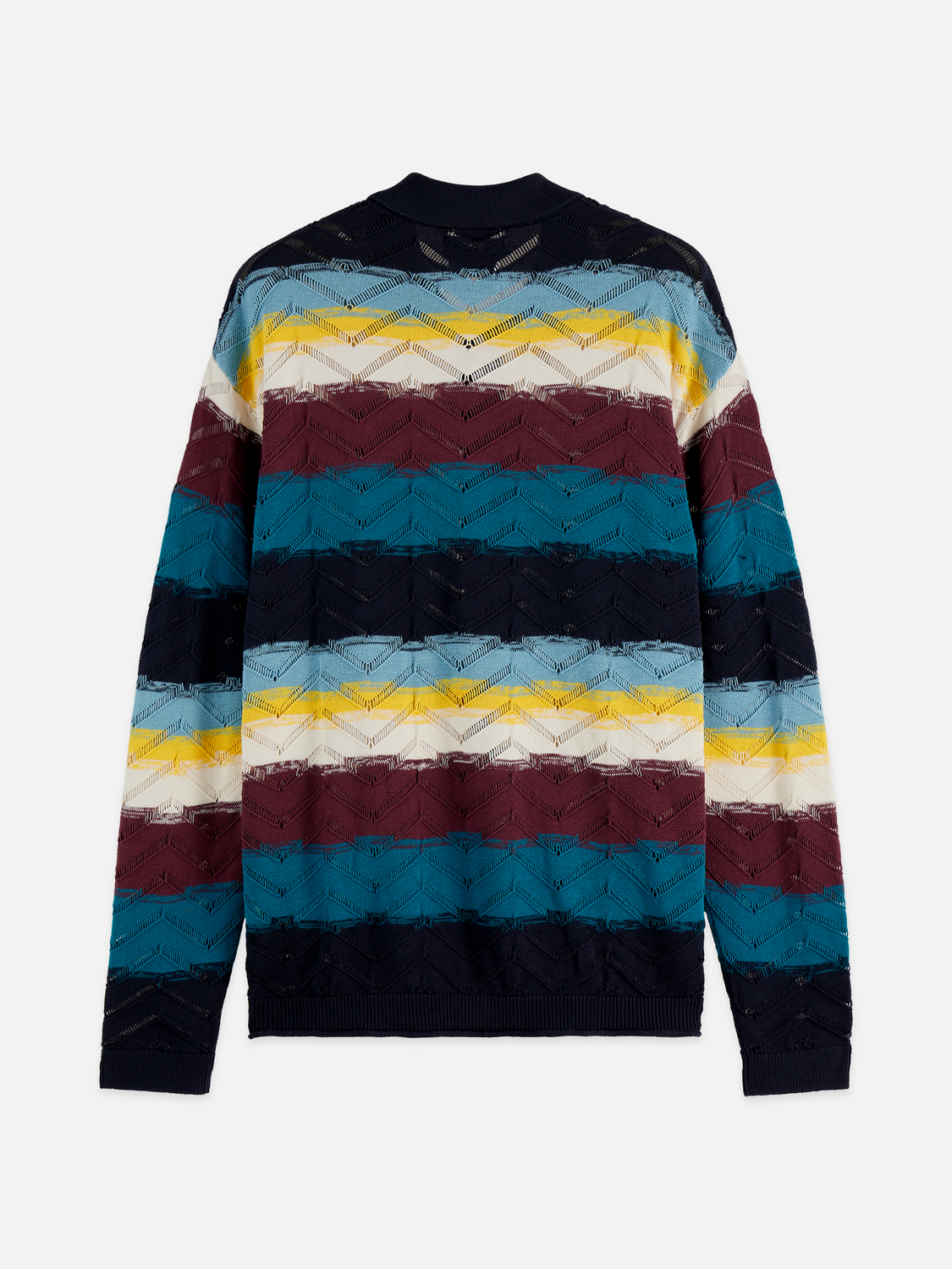 Open Structure Knitted Cardigan