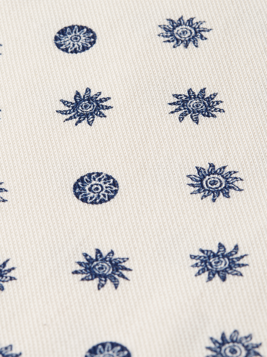 Microprinted Regularfit Polo
