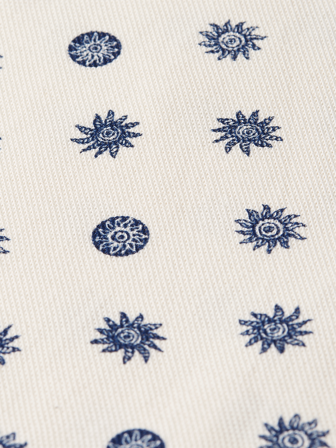 Microprinted Regularfit Polo