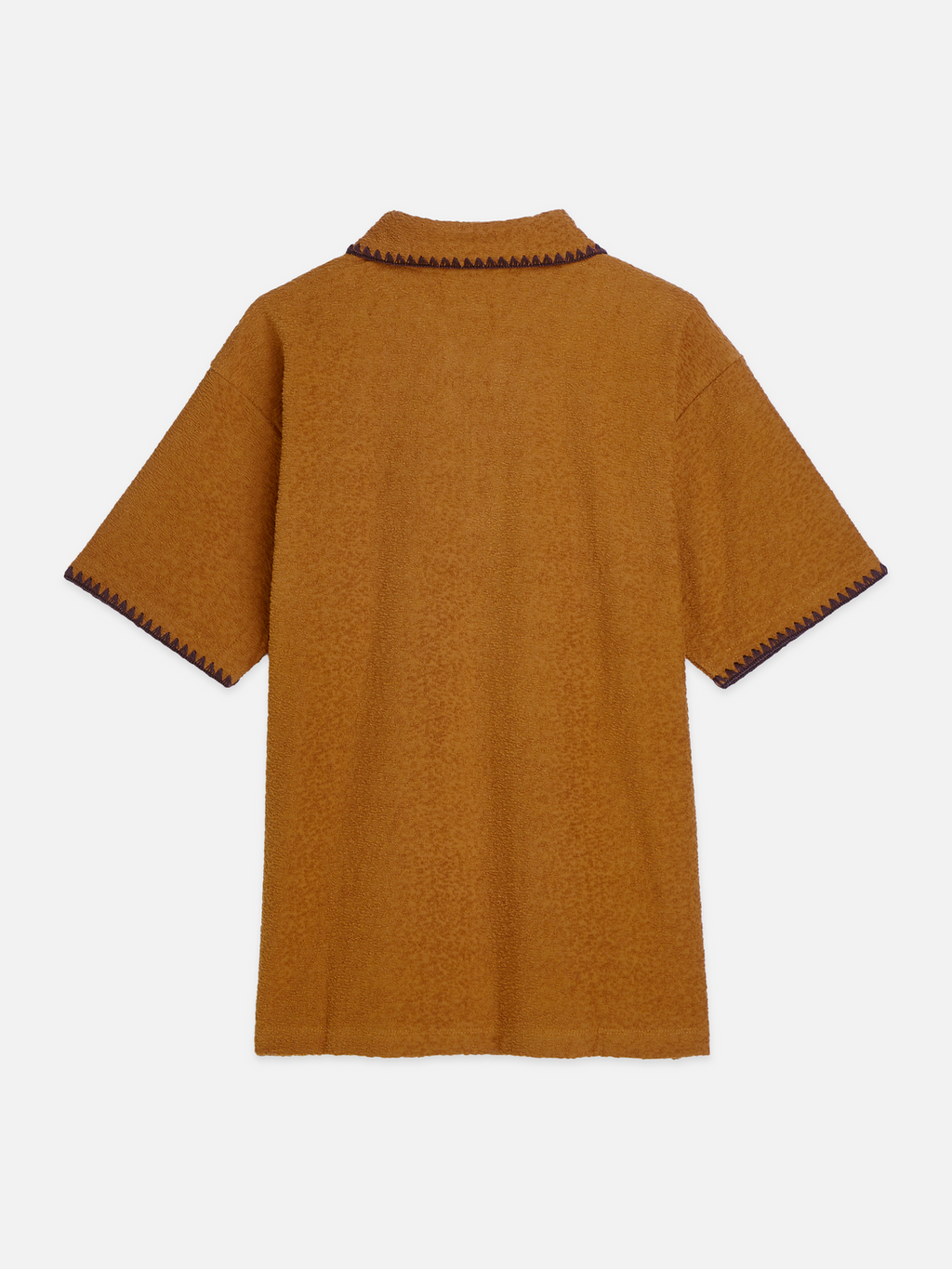 Relaxedfit Jacquard Towelling Polo