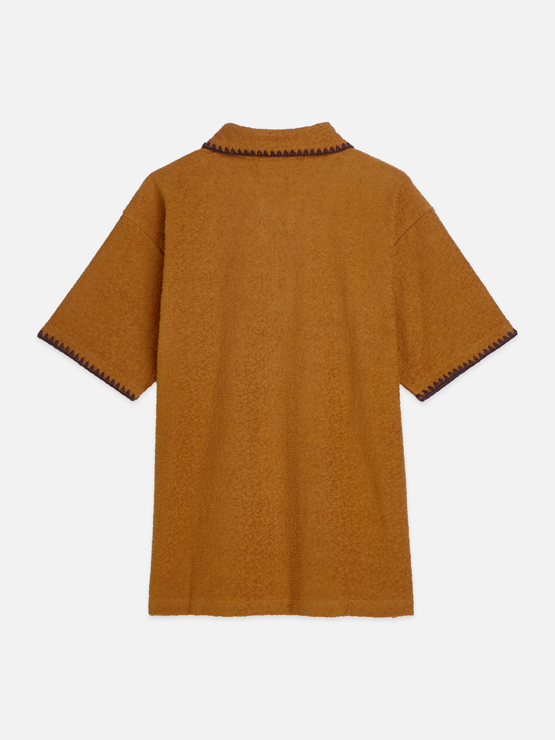 Relaxedfit Jacquard Towelling Polo