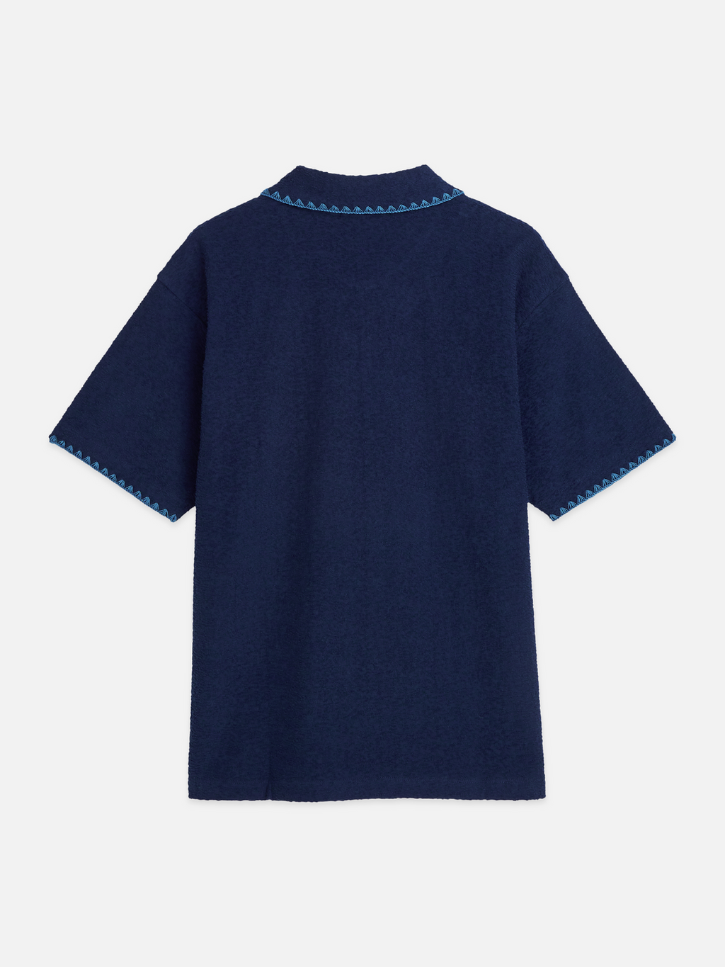 Relaxedfit Jacquard Towelling Polo