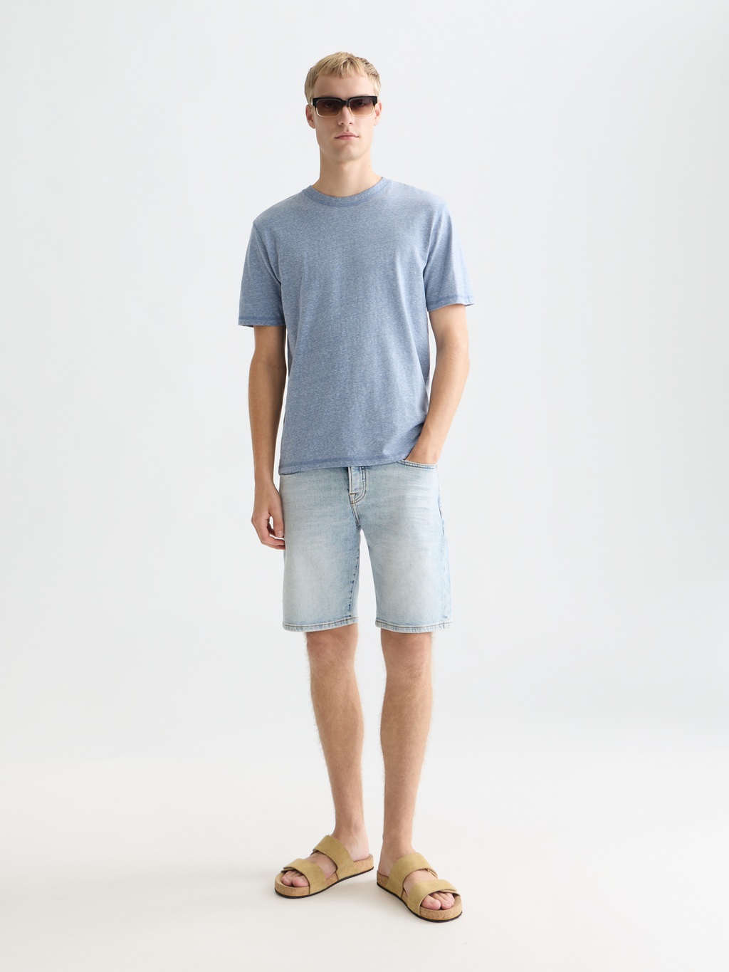 Melange Regularfit Tshirt