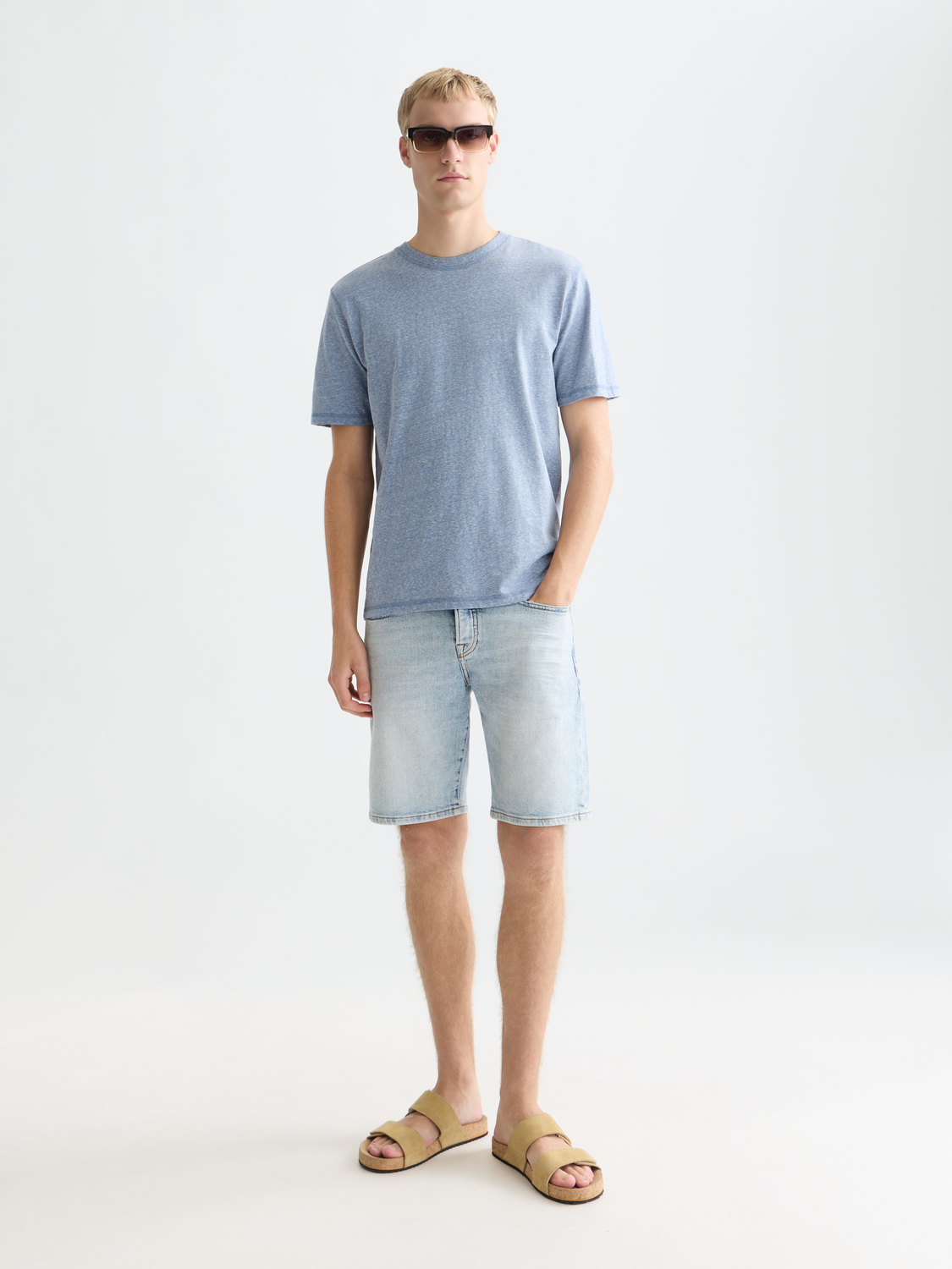 Melange Regularfit Tshirt