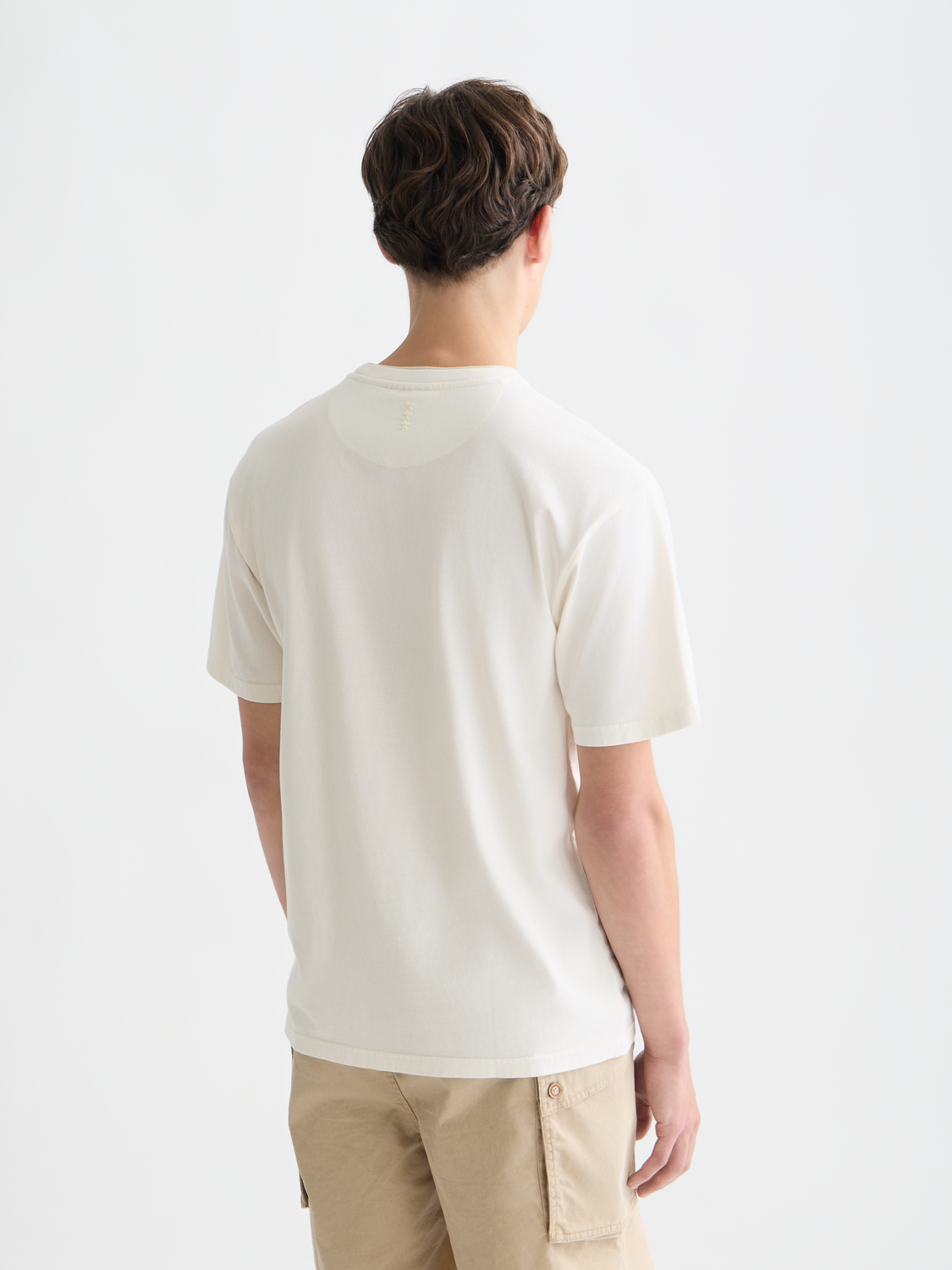 3 Crosses Garment-Dyed Relaxed-Fit T-Shirt