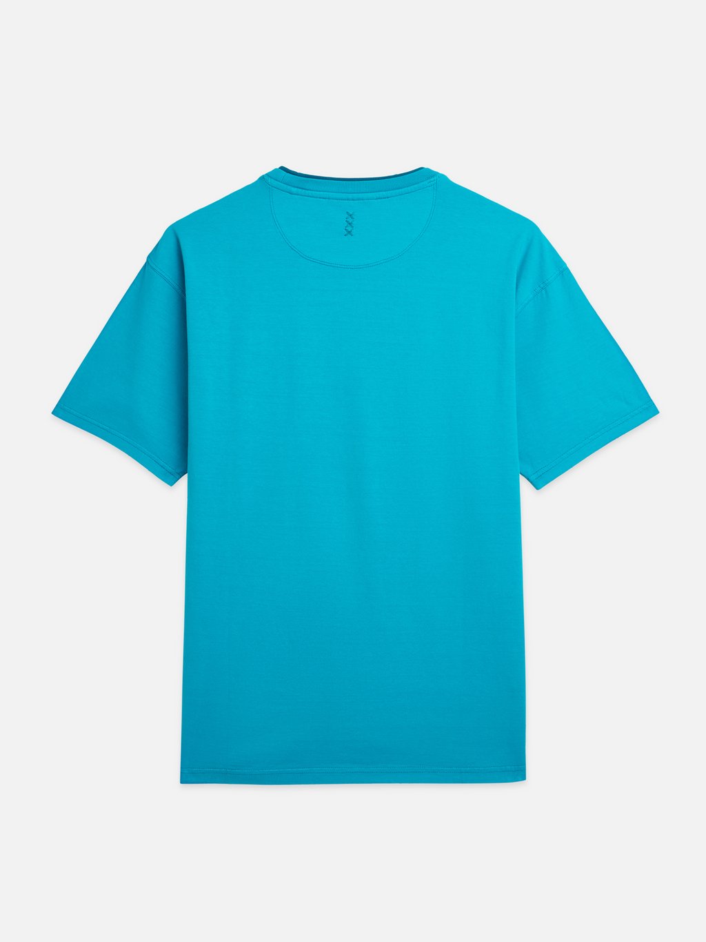 T-shirt décontracté teint dans la masse 3 Crosses