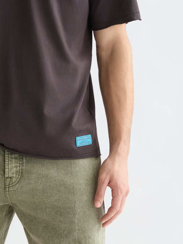 Seasonal Essentials —  Rawedged Relaxedfit Garmentdyed Tshirt