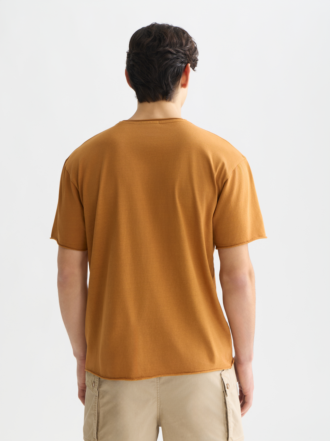 Seasonal Essentials —  Rawedged Relaxedfit Garmentdyed Tshirt