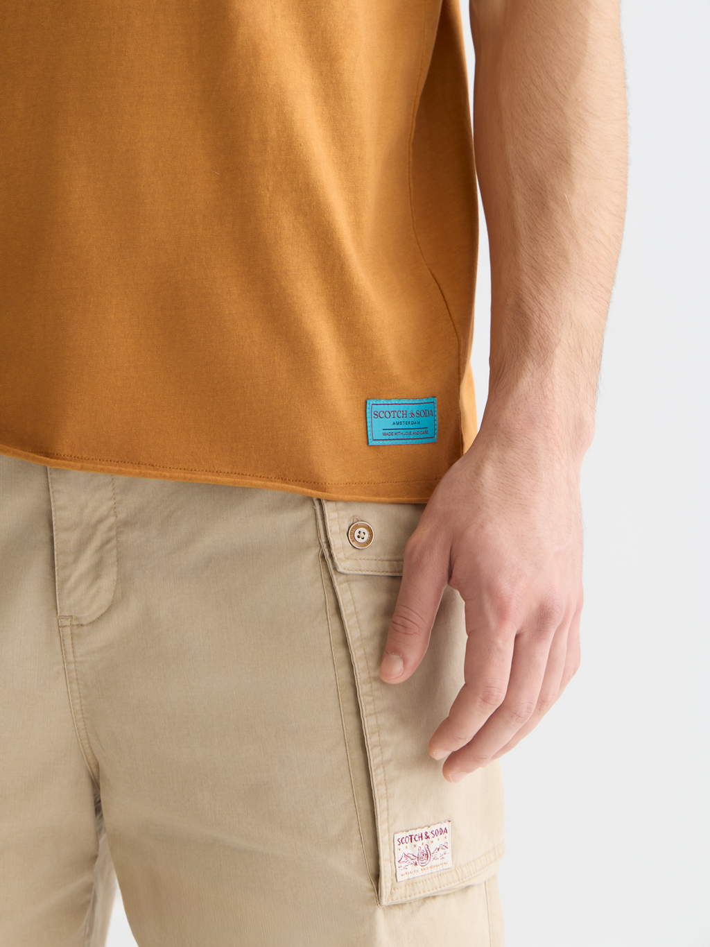 Seasonal Essentials —  Rawedged Relaxedfit Garmentdyed Tshirt