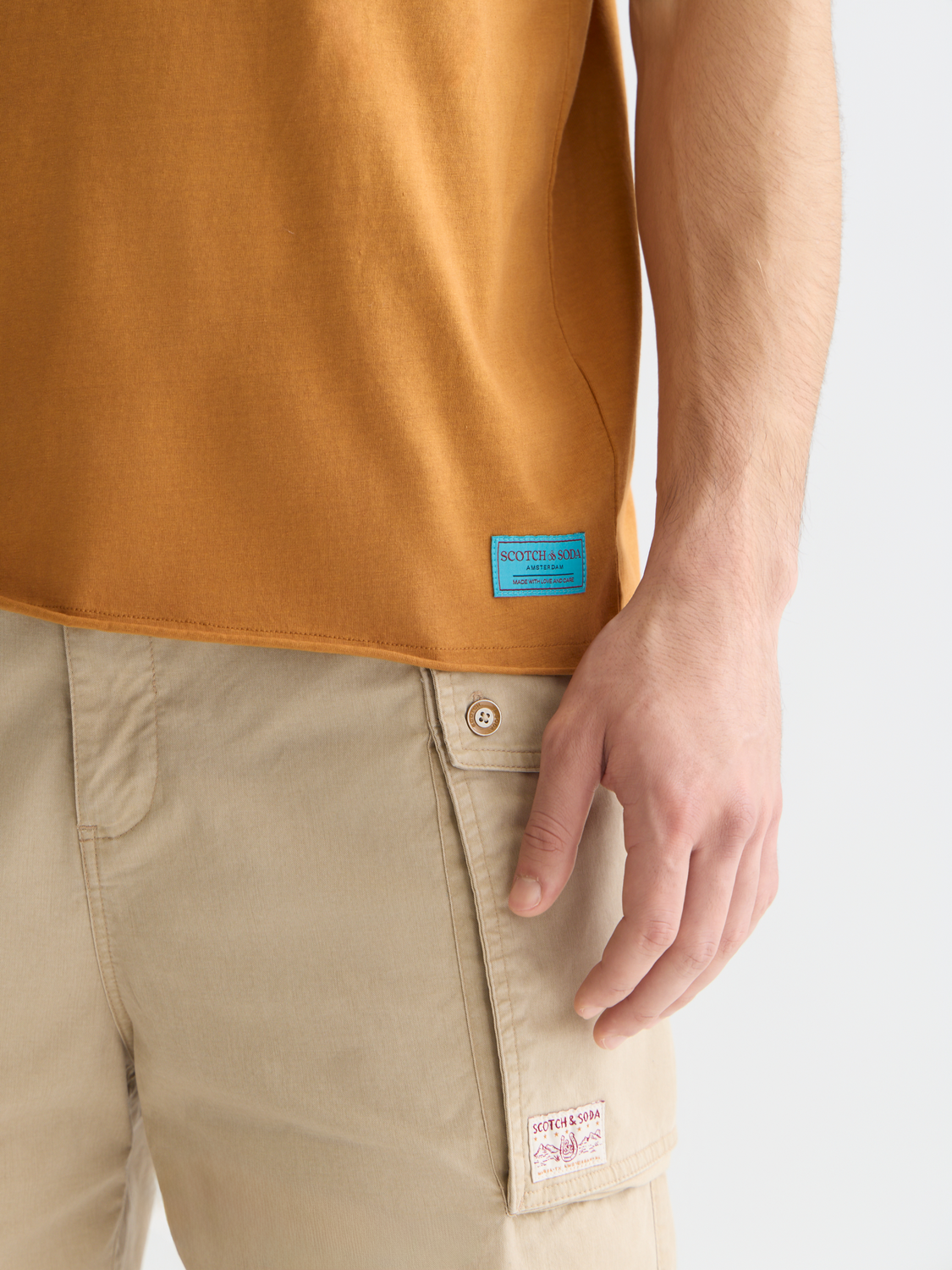 Seasonal Essentials —  Rawedged Relaxedfit Garmentdyed Tshirt