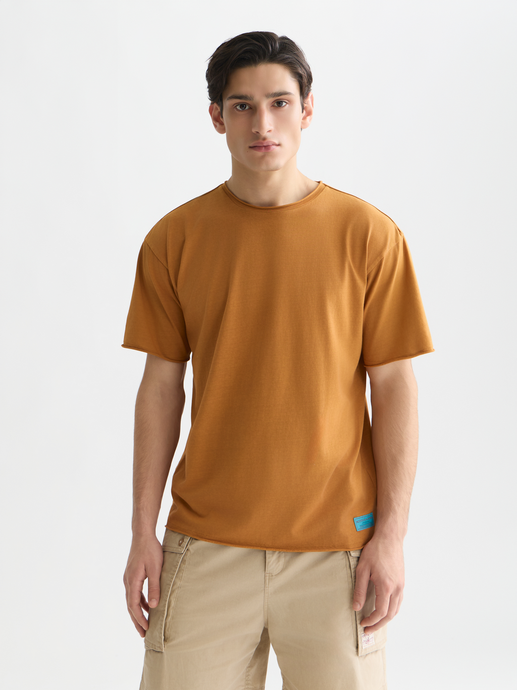 Seasonal Essentials —  Rawedged Relaxedfit Garmentdyed Tshirt