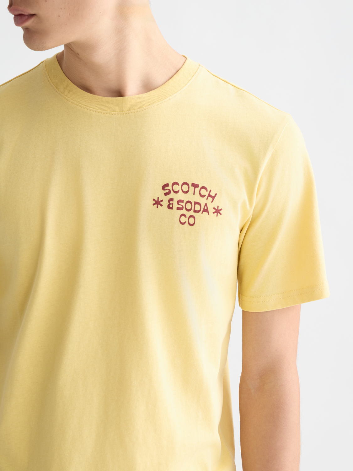 Left Chest Artwork Regular-Fit Tshirt