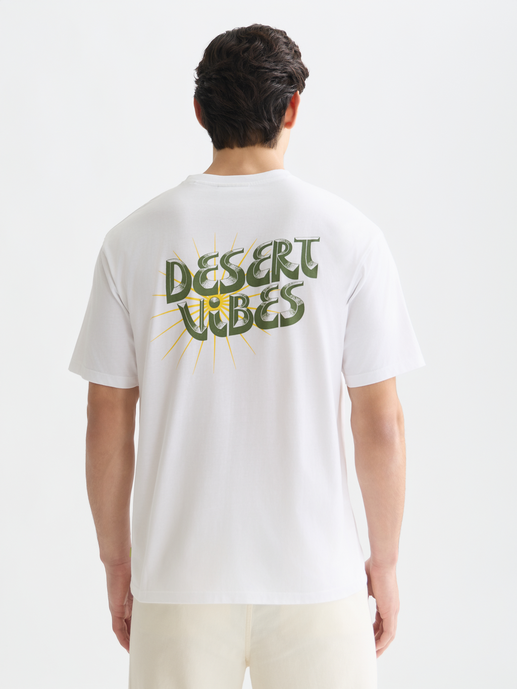 Front And Back Artwork Relaxed-Fit T-Shirt