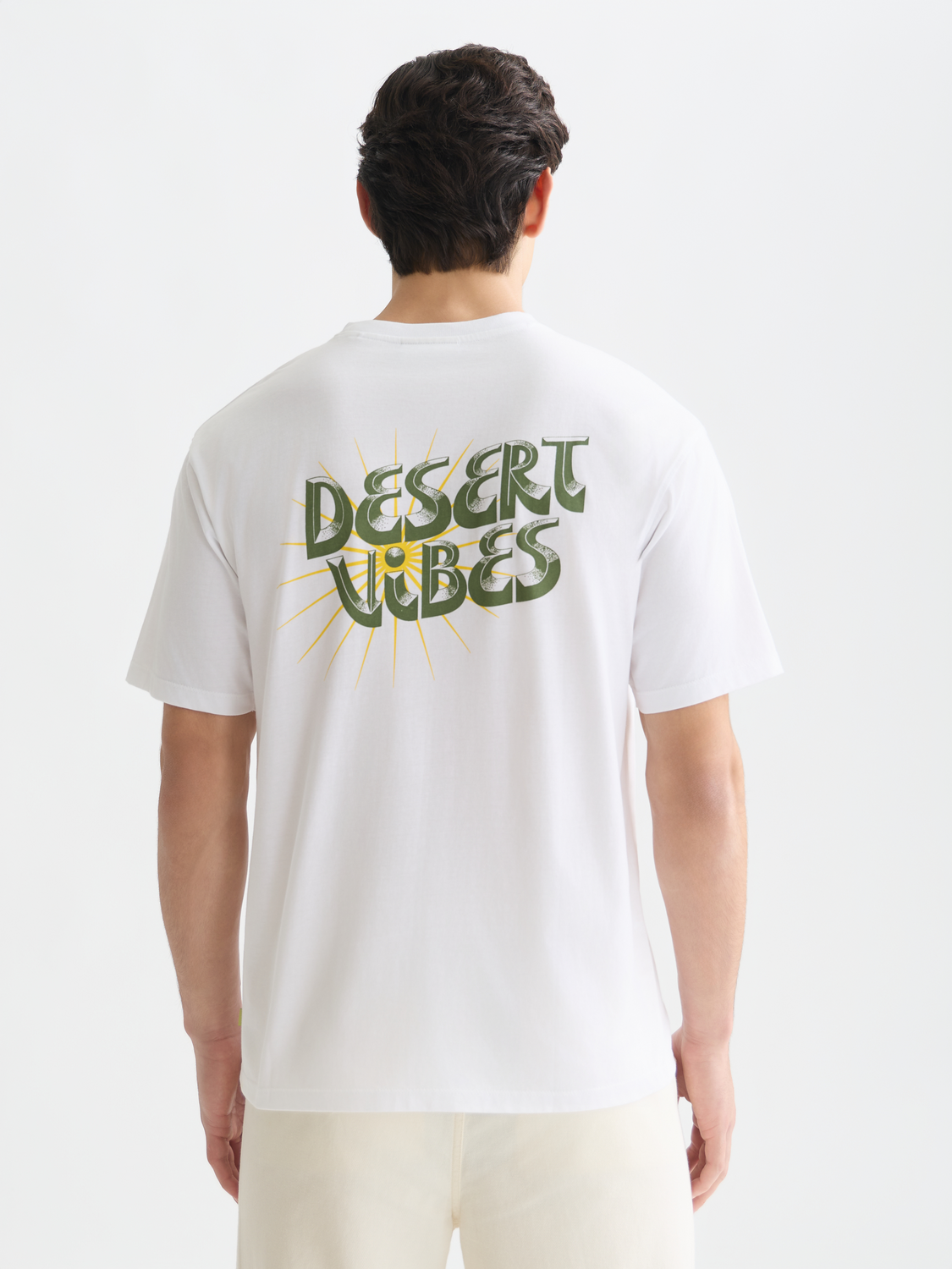 Front And Back Artwork Relaxed-Fit T-Shirt