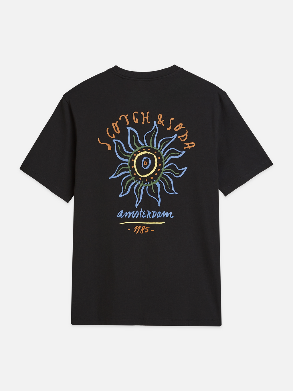 T-shirt coupe regular avec motifs avant et arrière