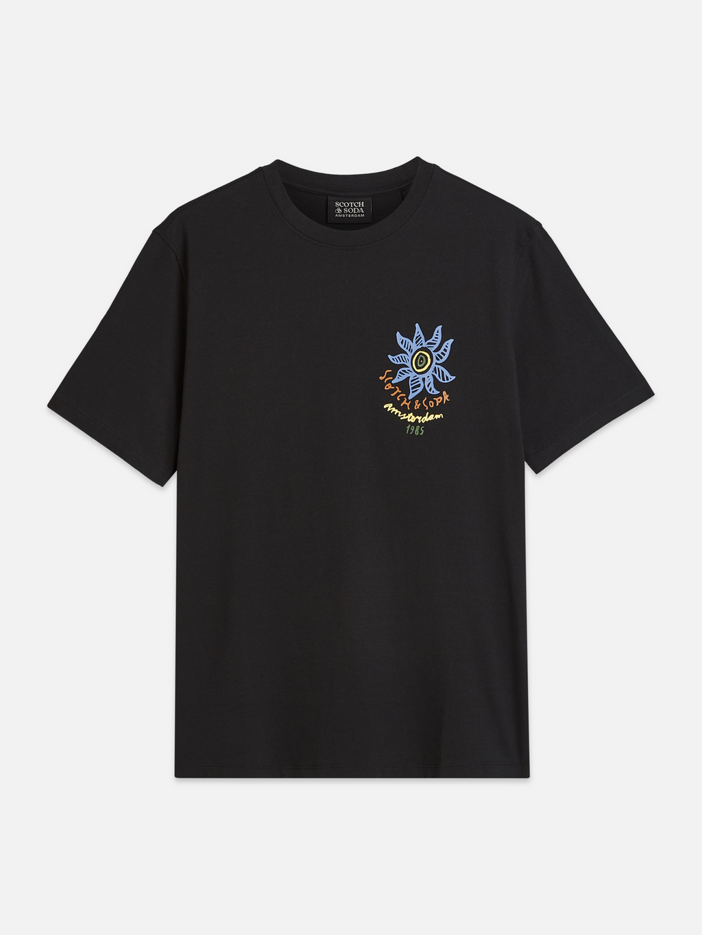 T-shirt coupe regular avec motifs avant et arrière
