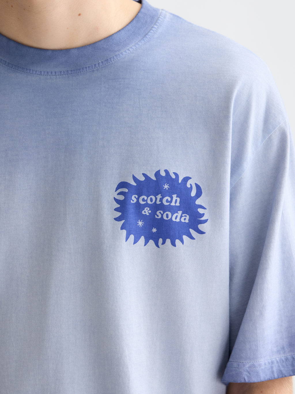 Front And Back Artwork Loose-Fit T-Shirt