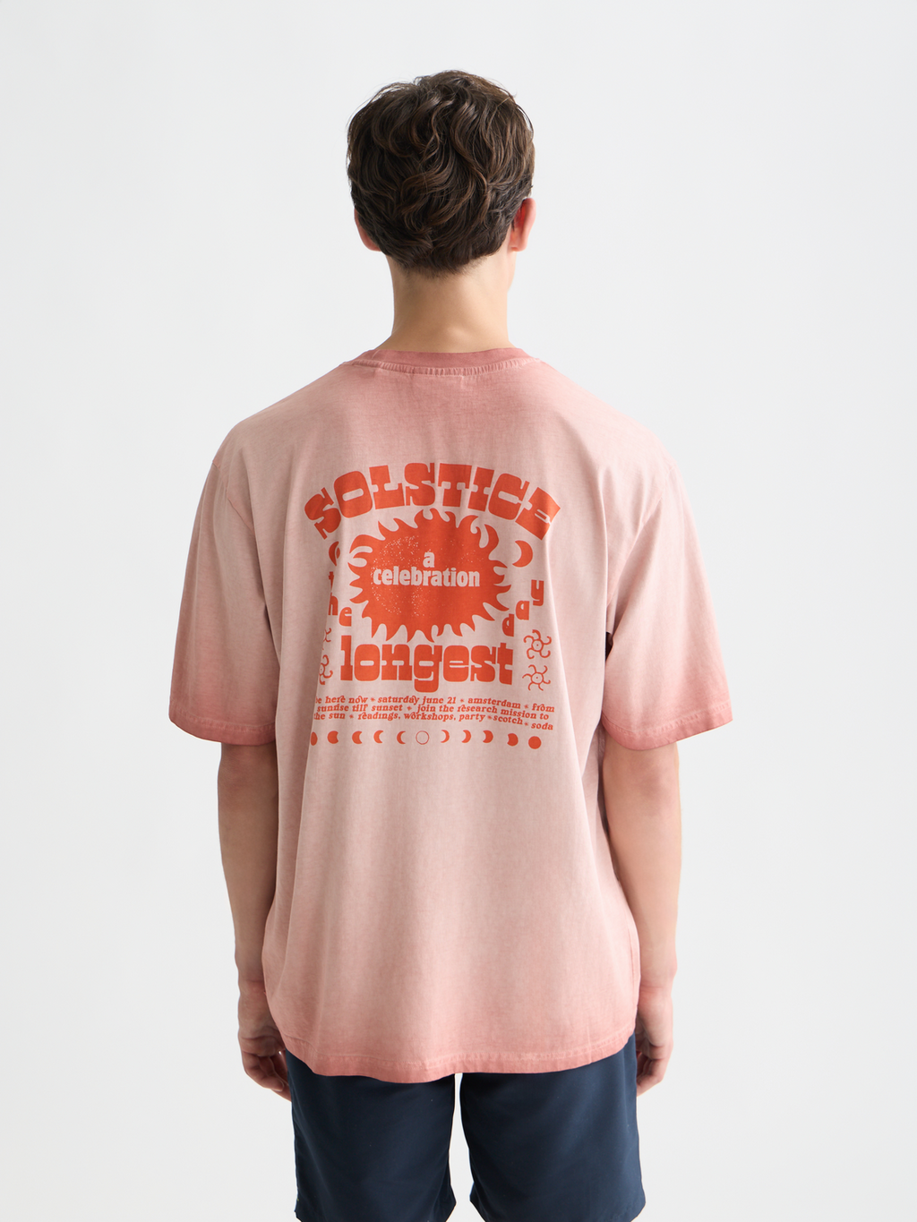 Front And Back Artwork Loose-Fit T-Shirt