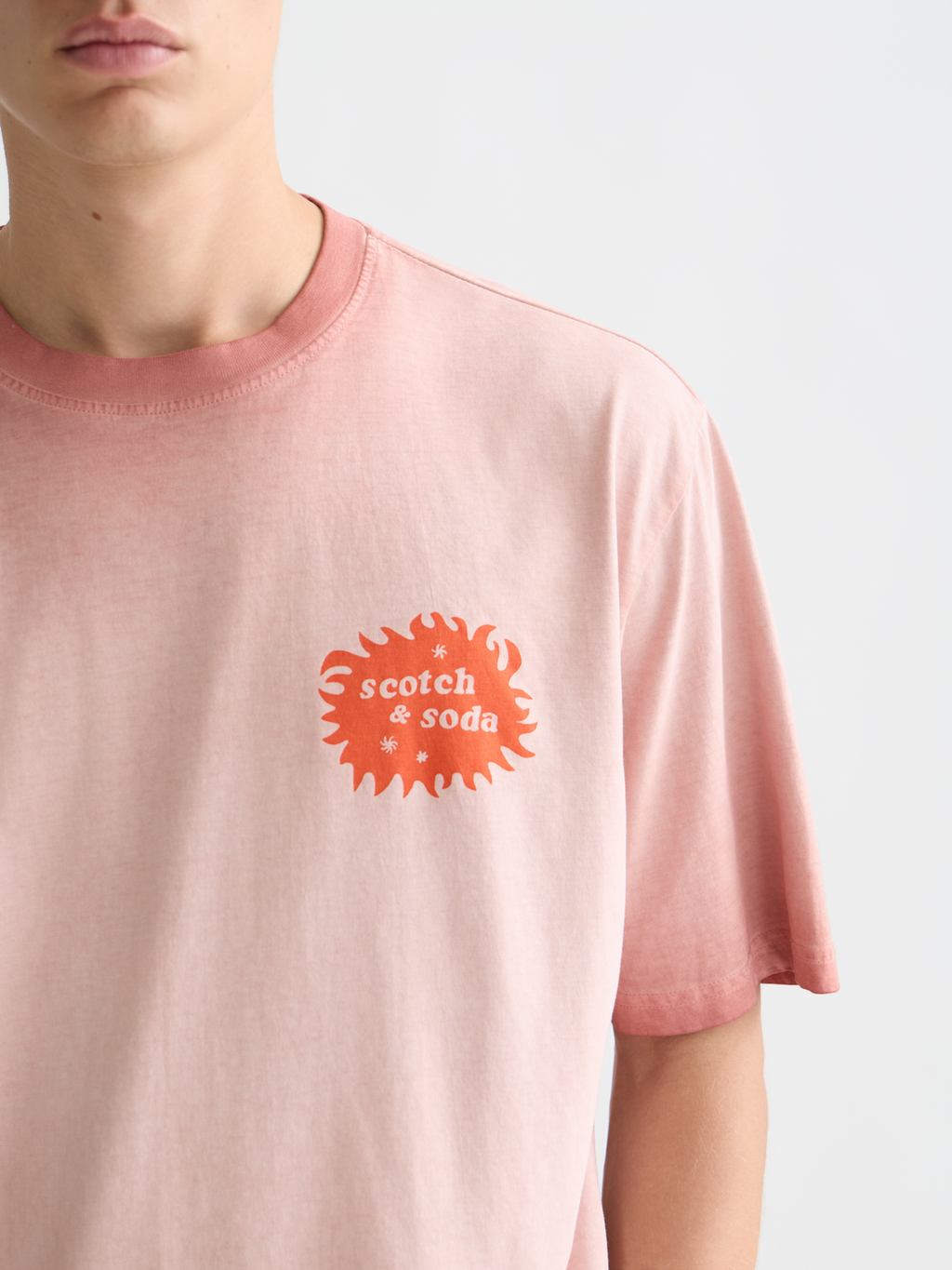 Front And Back Artwork Loose-Fit T-Shirt