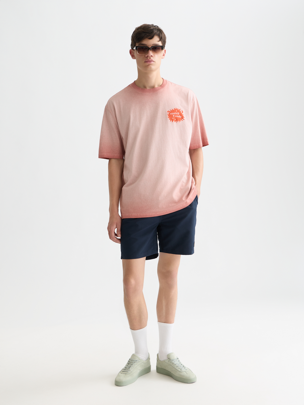 Front And Back Artwork Loose-Fit T-Shirt