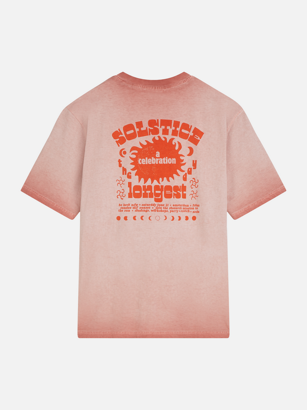 Front And Back Artwork Loose-Fit T-Shirt