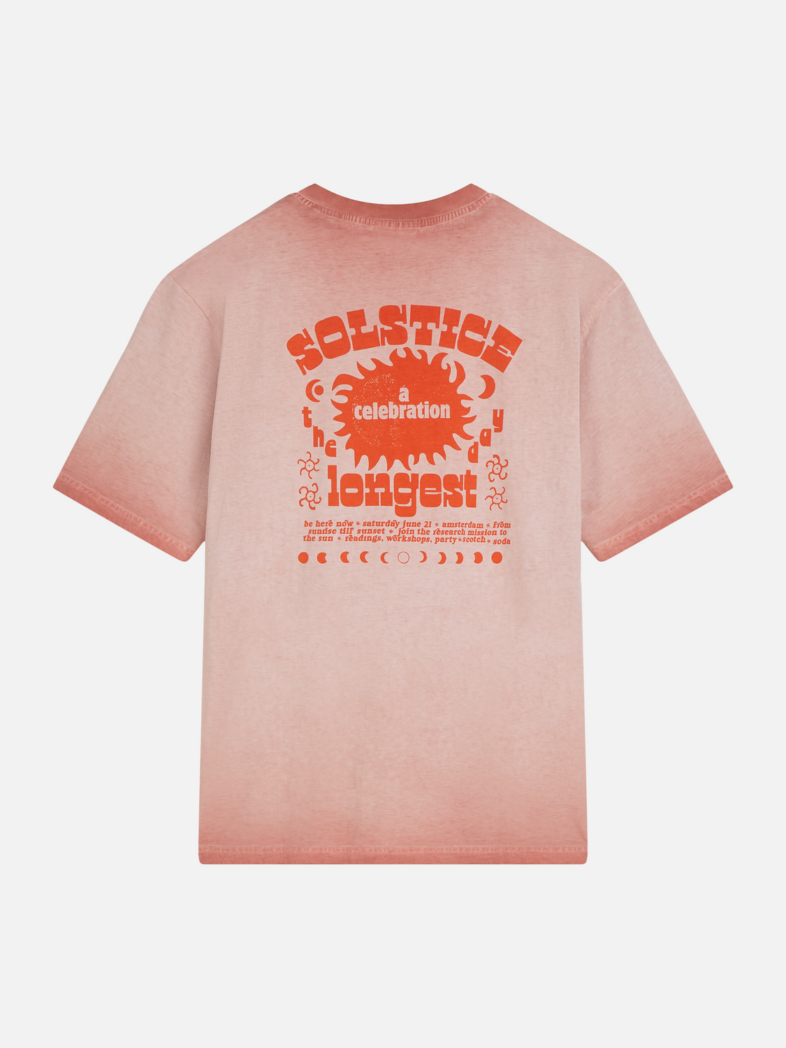Front And Back Artwork Loose-Fit T-Shirt