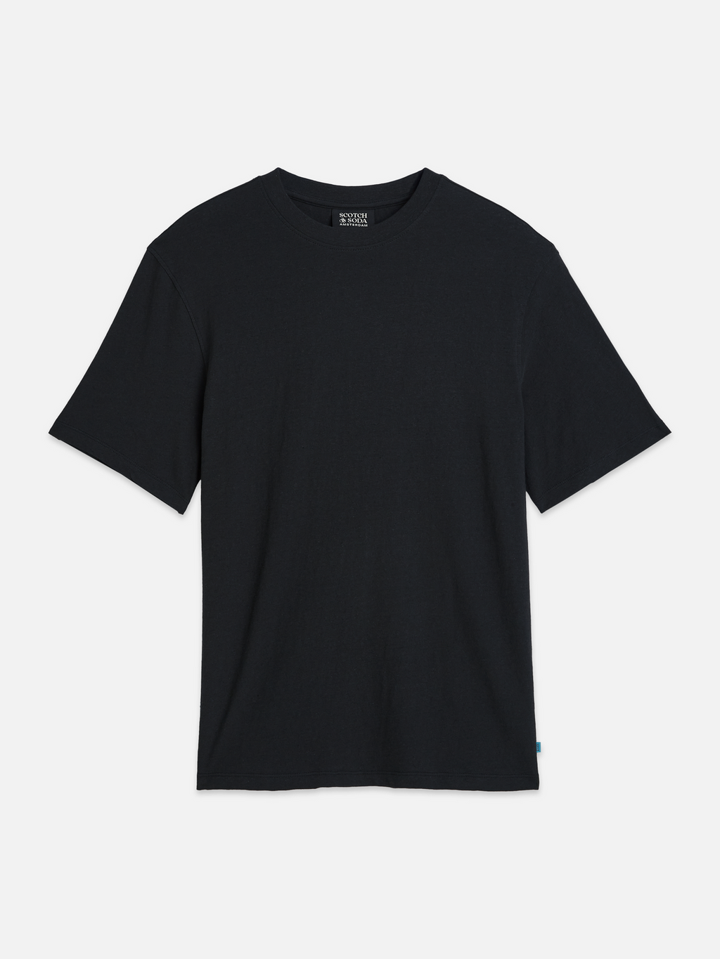 3 Crosses Cotton-Linen Regular-Fit T-Shirt