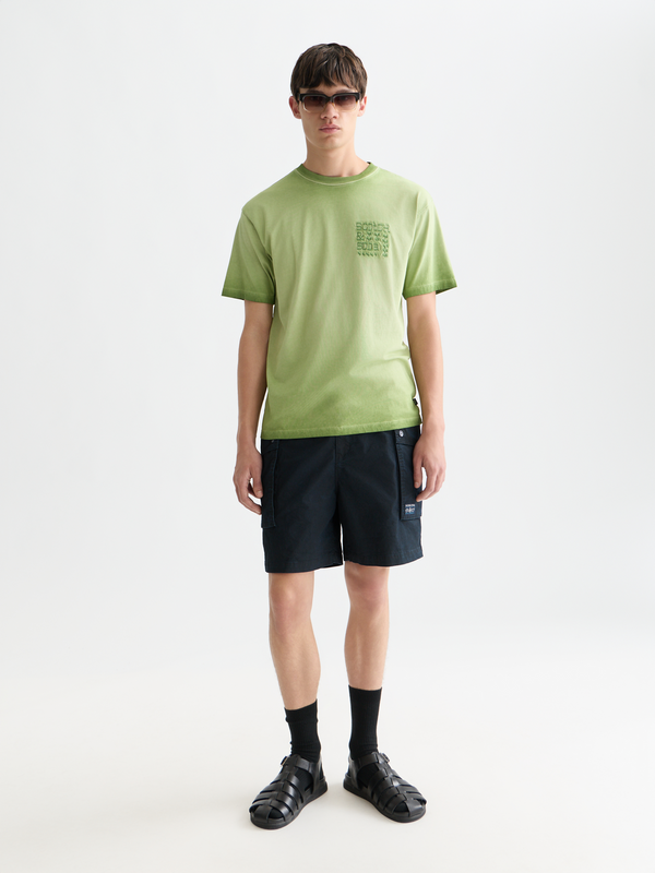 Embroidered Artwork Relaxed-Fit T-Shirt