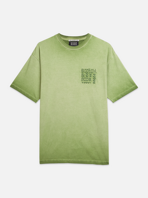 Embroidered Artwork Relaxed-Fit T-Shirt
