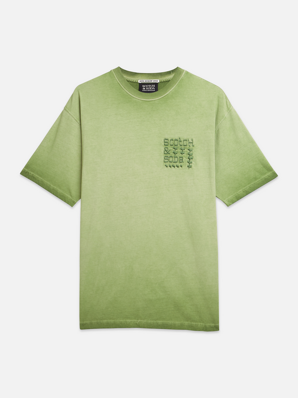 Embroidered Artwork Relaxed-Fit T-Shirt