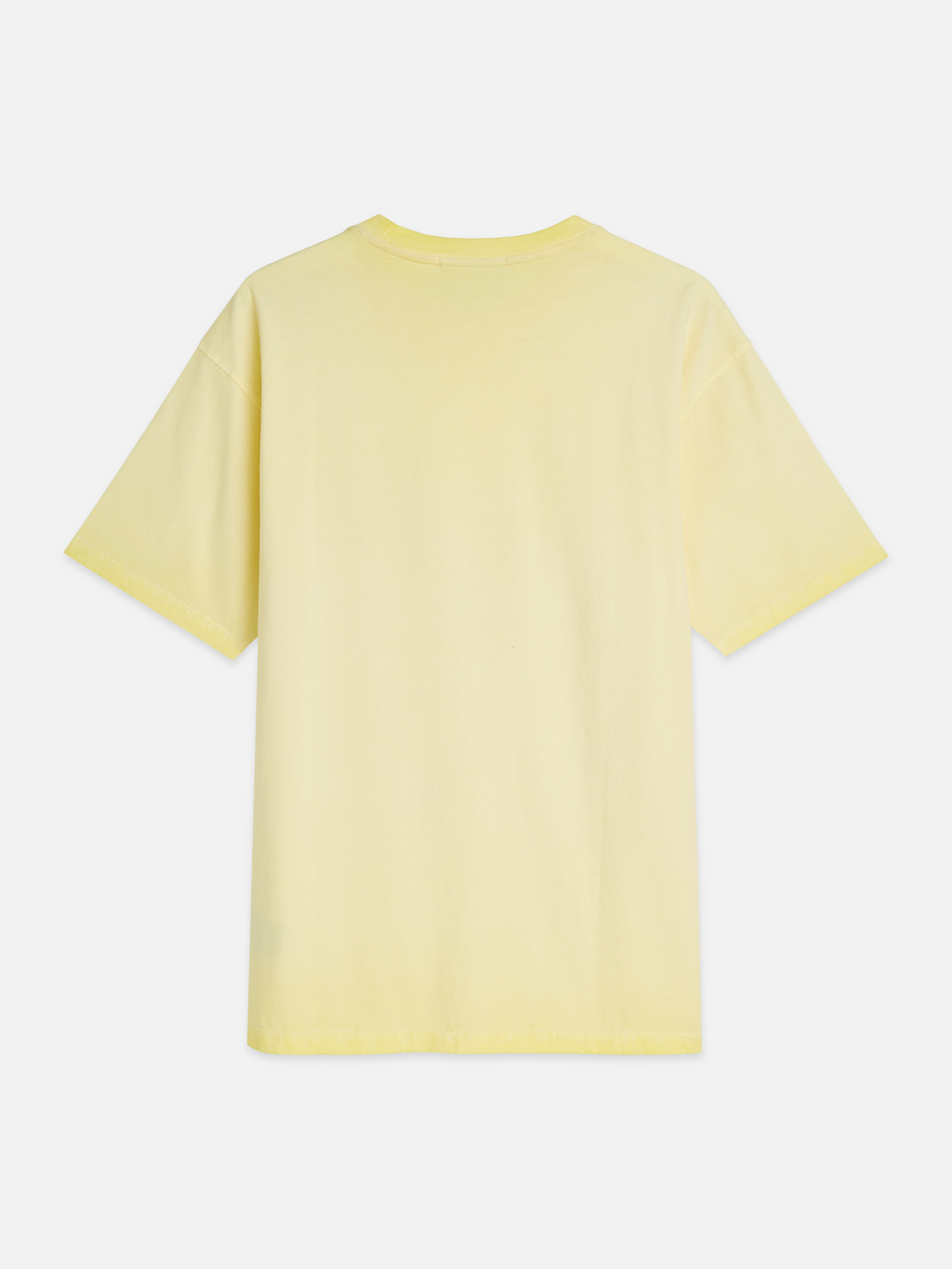 Bestickte Kunstwerke Entspannte Passform Kleidungsgefärbtes T-Shirt