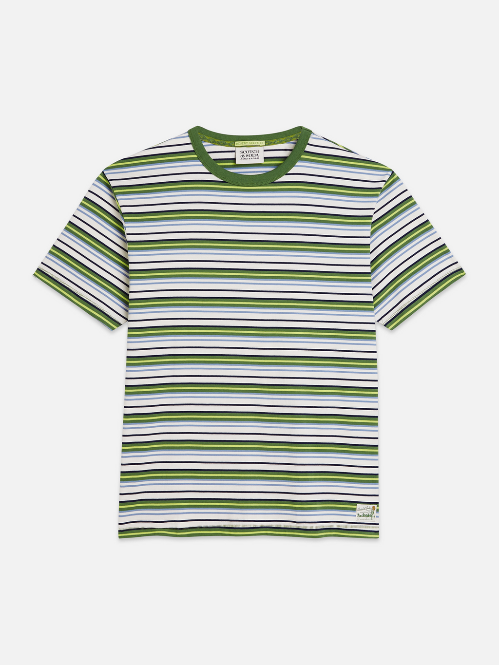 Relaxed-Fit Yarn Dyed T-Shirt