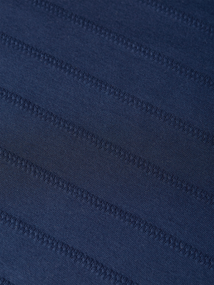 T-shirt jacquard structuré à coupe décontractée