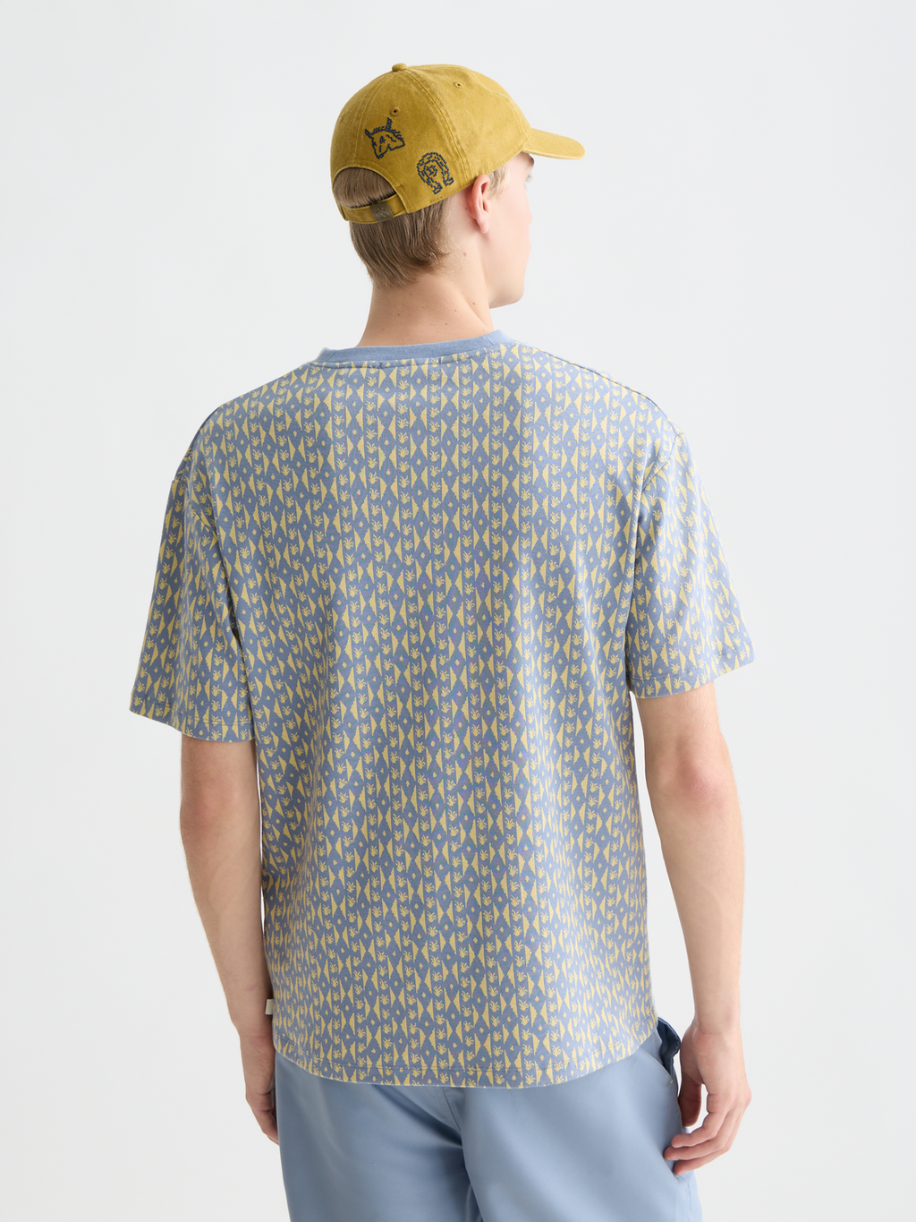 Jacquard Relaxed-Fit T-Shirt