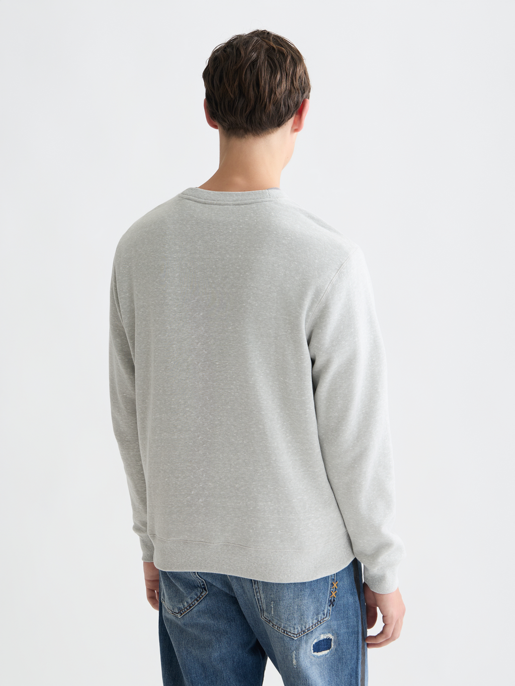 Sweat-shirt coupe classique Melange