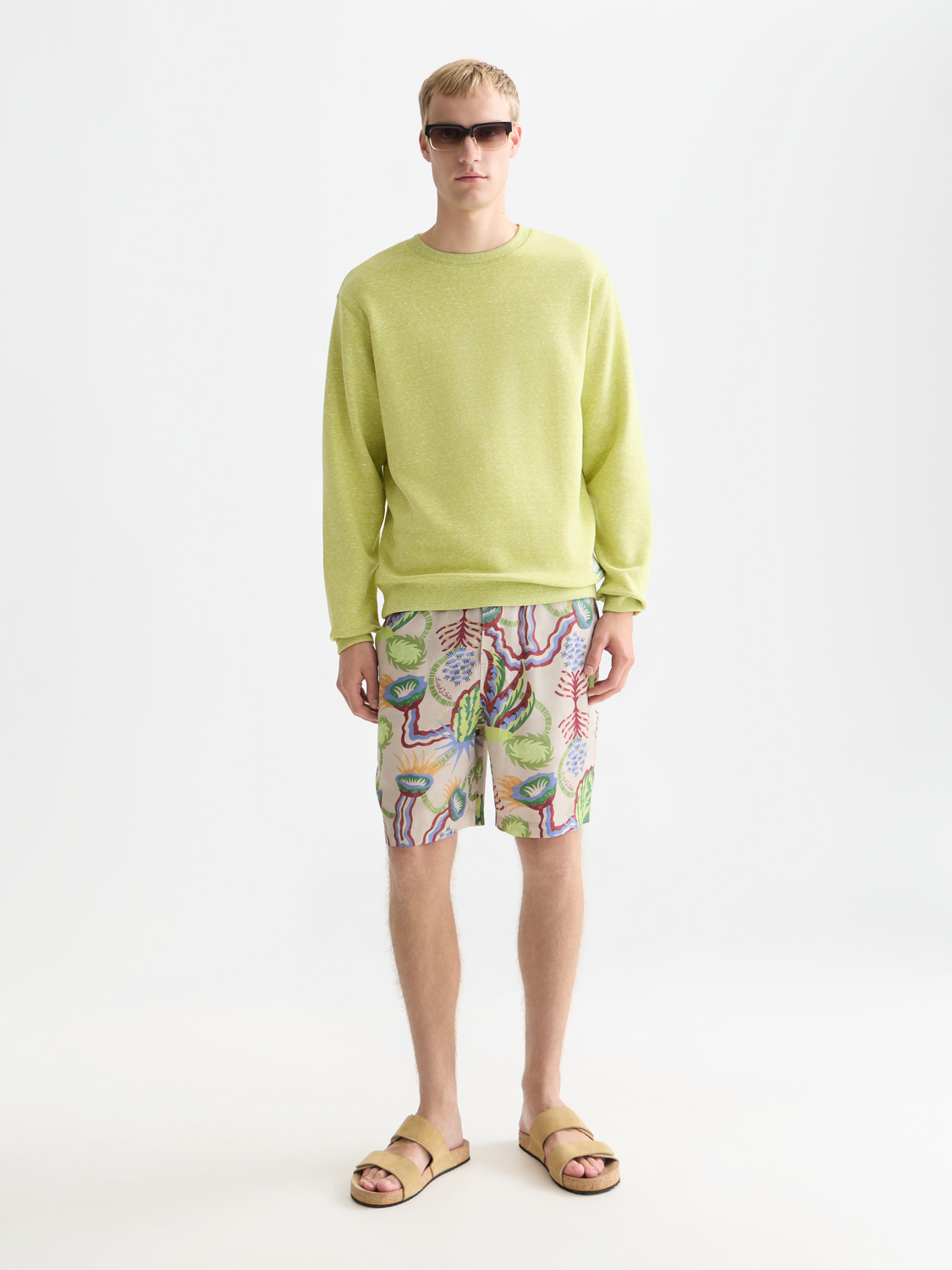 Melange Regularfit Sweatshirt