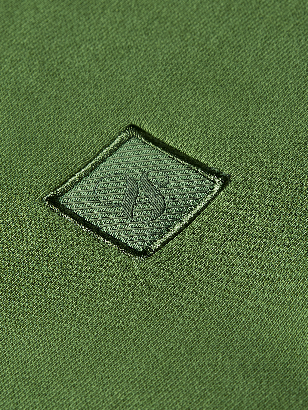 Logo Badge Regular Fit Zip-Up Hoodie