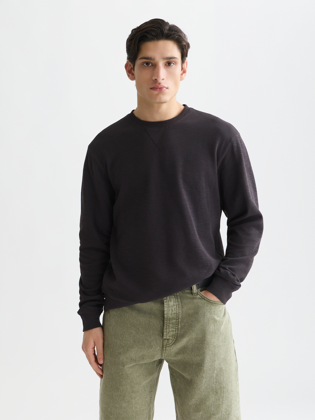 Garmentdyed Regularfit Sweatshirt
